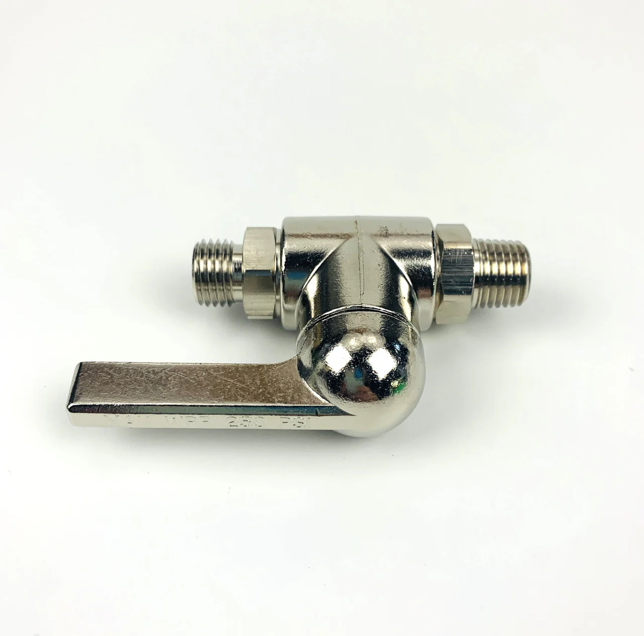Ball Valve, 1/4" NPS x 1/4" NPT, 250 PSI