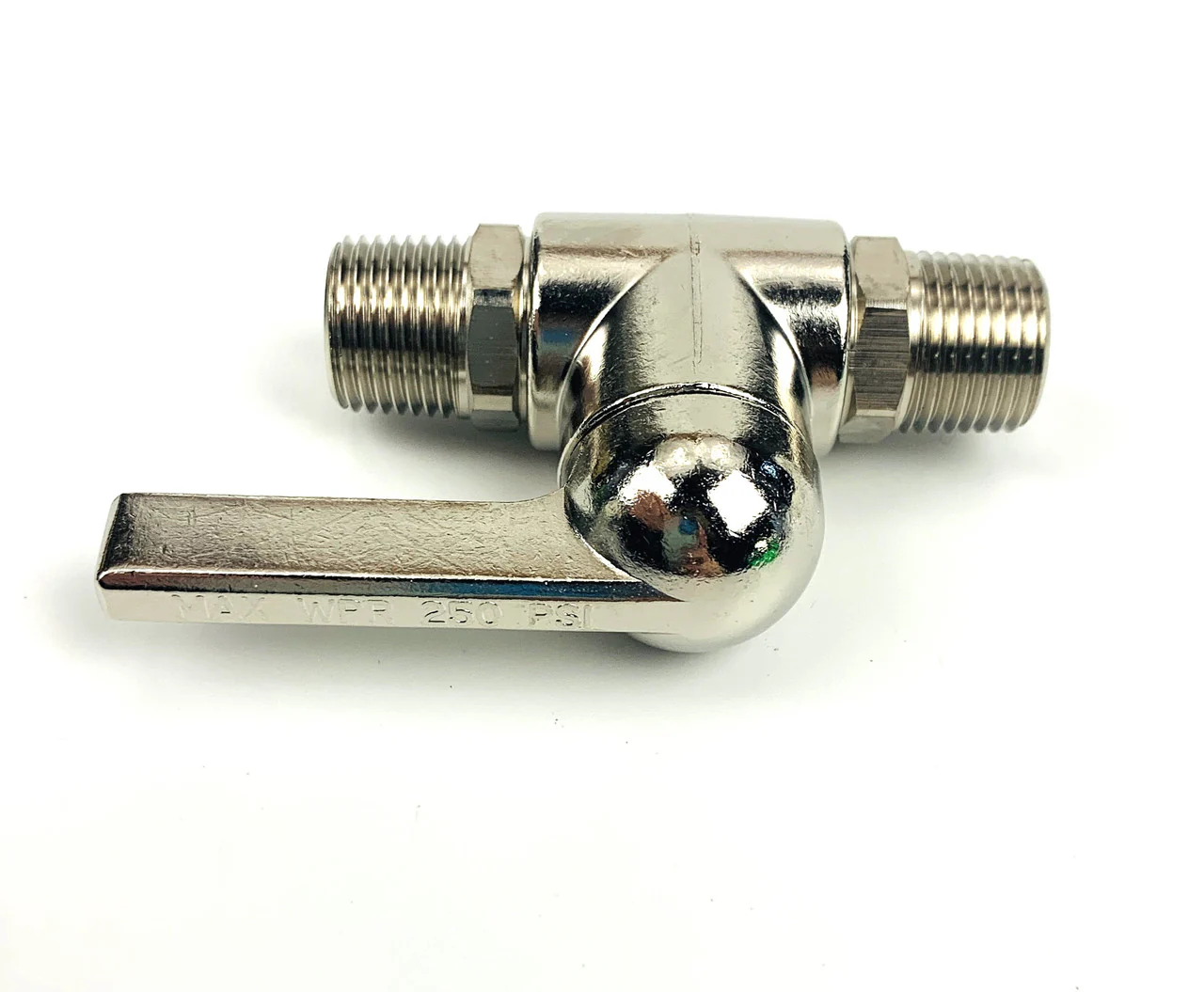 Ball Valve, 3/8" NPT x 3/8" NPT, 250 PSI
