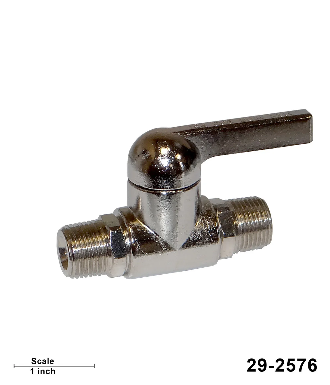Ball Valve, 3/8" NPT x 3/8" NPT, 250 PSI - Image 2
