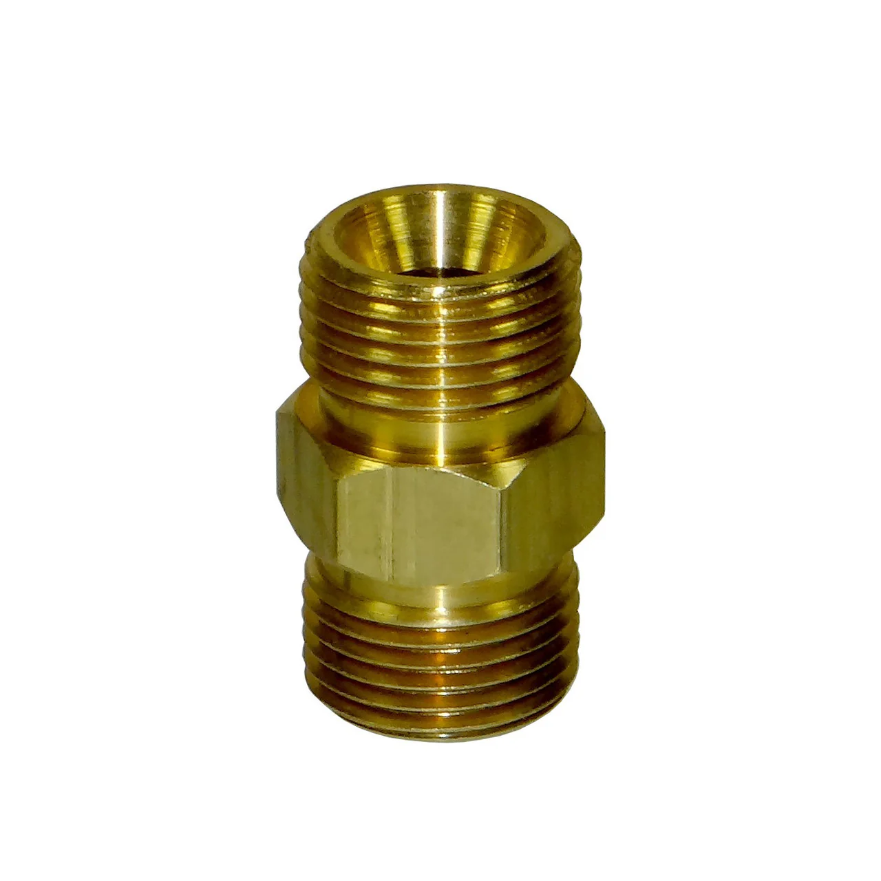 Brass Nipple 3/8" NPS x 3/8" NPS