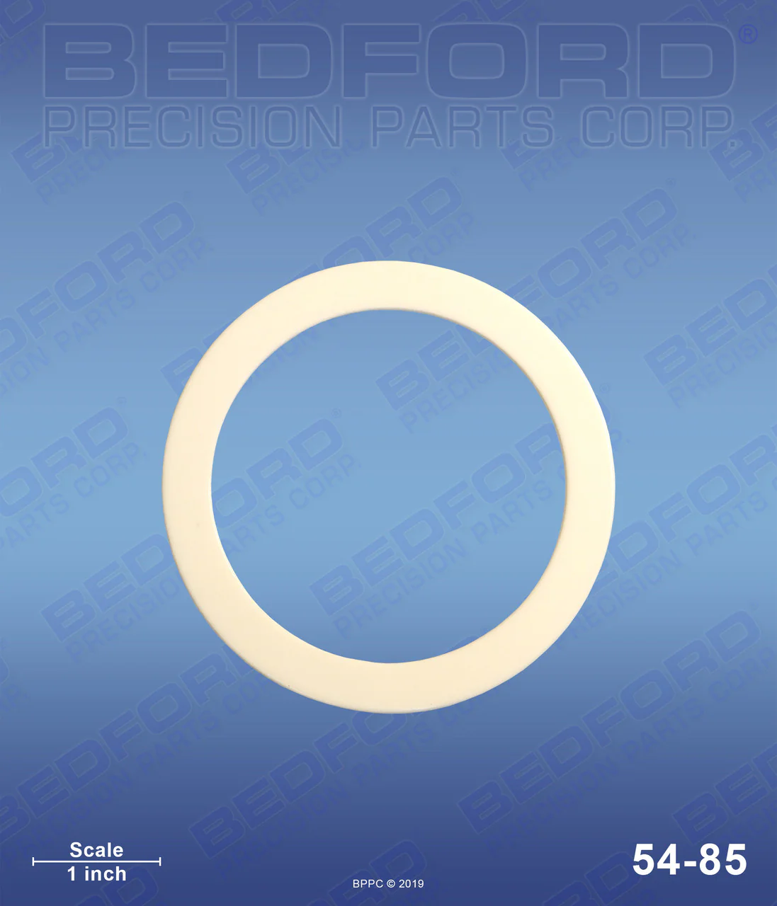 Cup Gasket, White Plastic