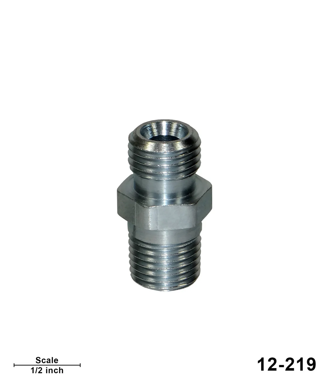 Nipple 1/4" NPT x 1/4" NPS - Image 2
