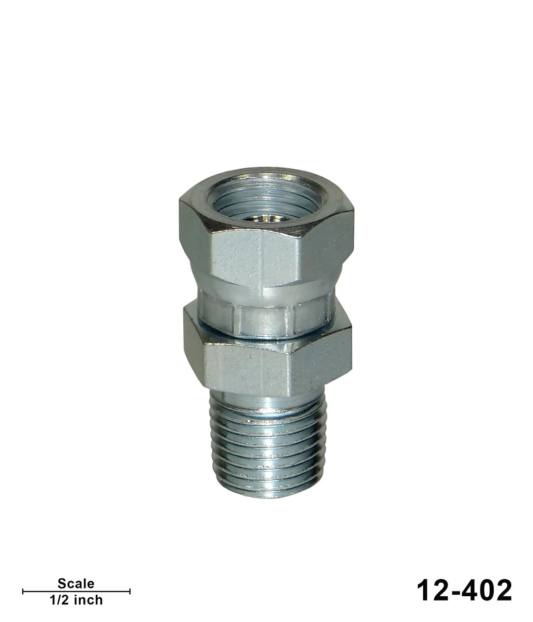 Swivel Adapter 1/4" NPT(m) x 1/4" NPS(f) - Image 2