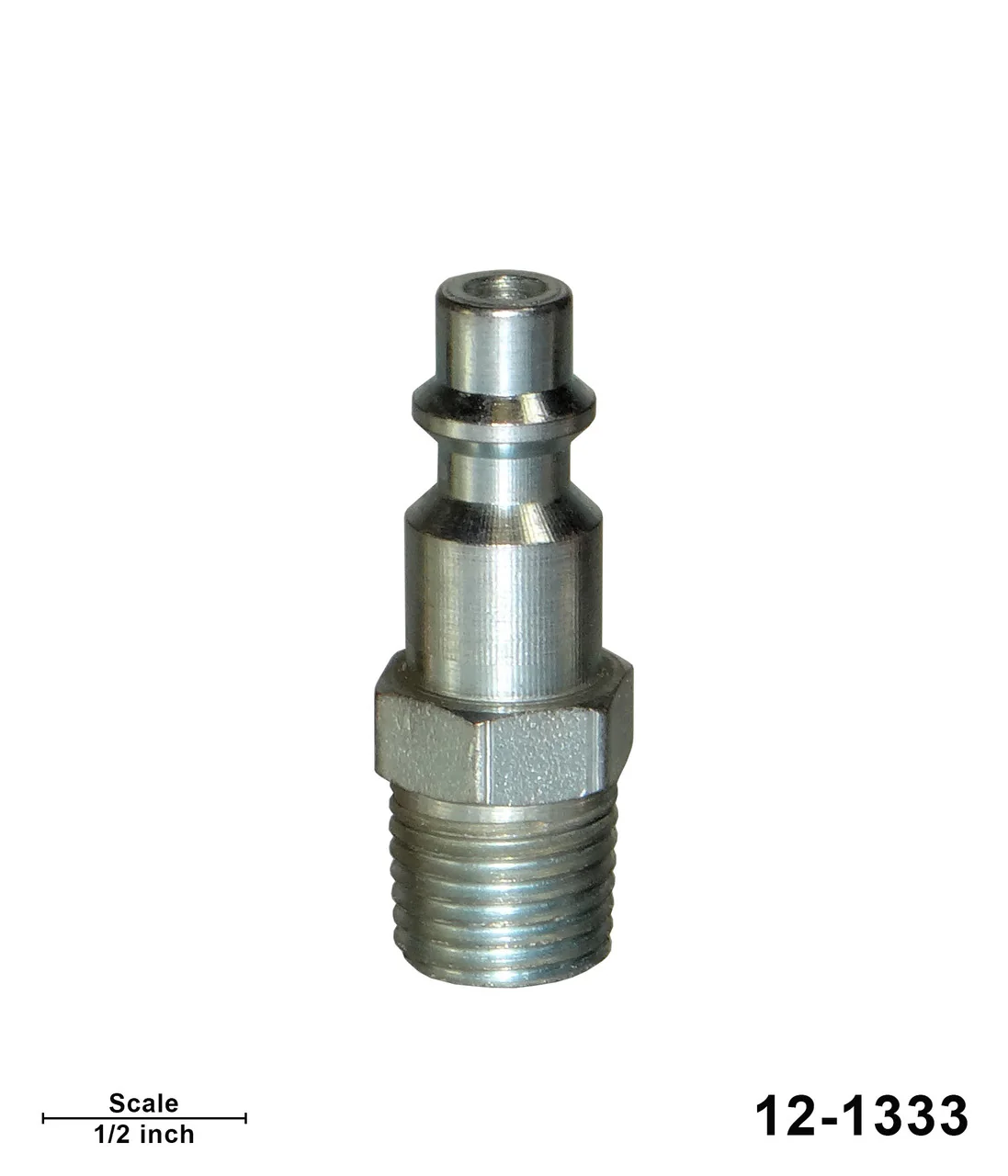 Quick Disconnect Plug 1/4" NPT(m) - Image 2