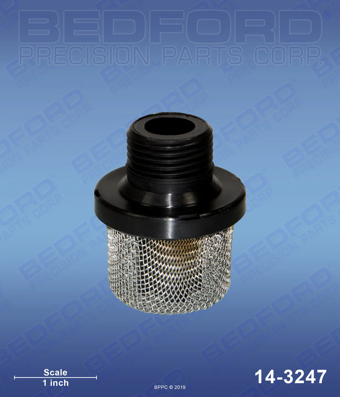 Inlet Strainer-3/4"GH(m) Thread, 16 Mesh