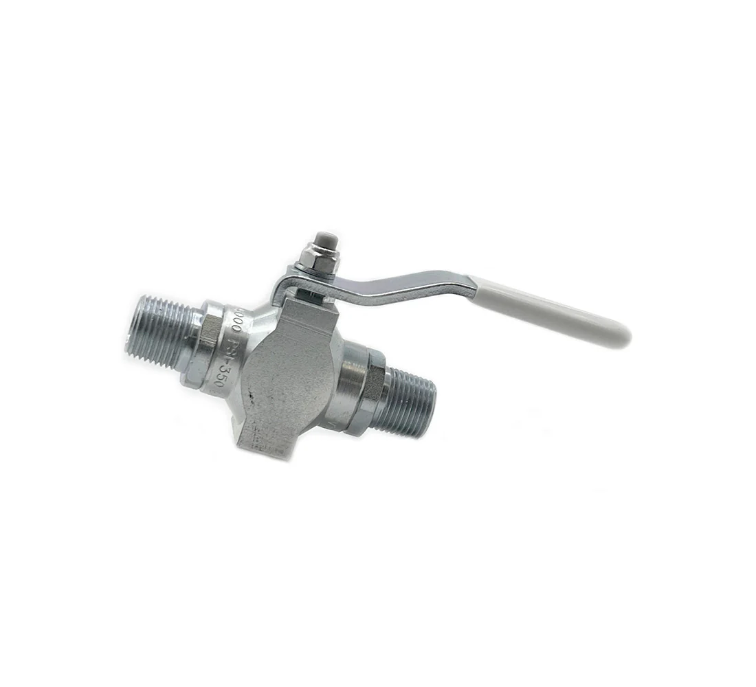 3/8" NPT x 3/8" NPT Ball Valve (Teflon)