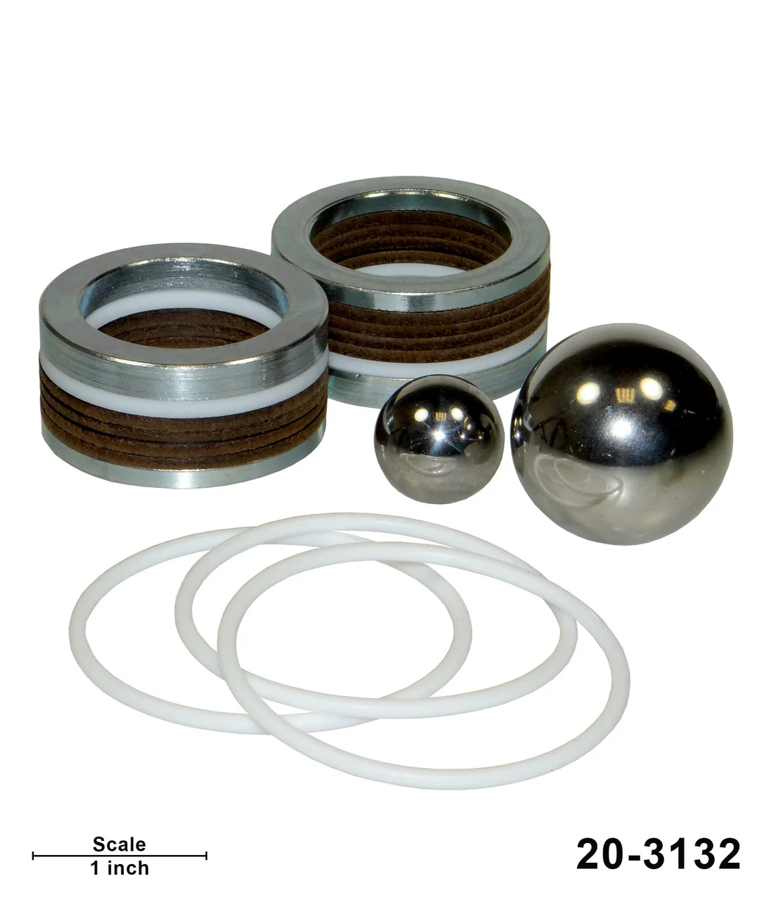 Kit-DuraFlo 750,33:1 Bull-Leather/Teflon - Image 2