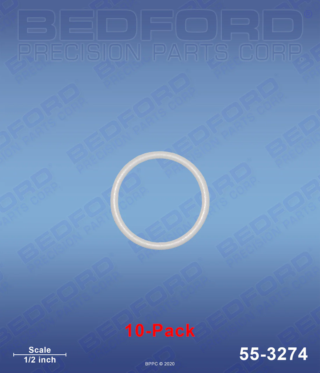Teflon O-Rings, 10-Pack