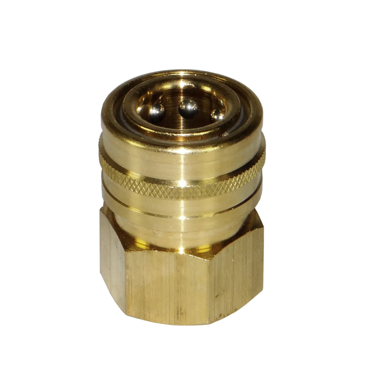 3/8" NPT(f) Quick Disc. Coupler,Brass