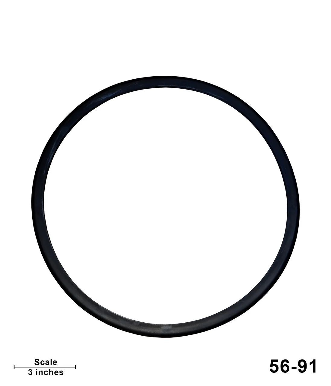 Tank Lid Gasket, 5 Gallon, Stratoprene - Image 3